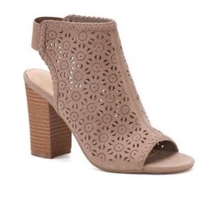 LC Lauren Conrad Peep Toe Heels, Women’s size 8.5